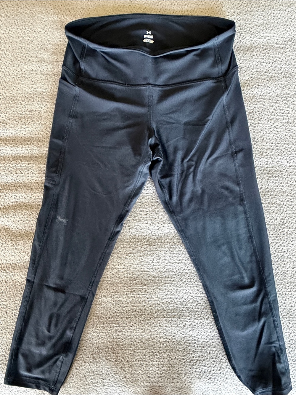 Under Armour Black High-Rise Performance Leggings